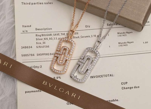 人気 ブルガリ ネックレス N級品 - ZC-AC-14NRC0A