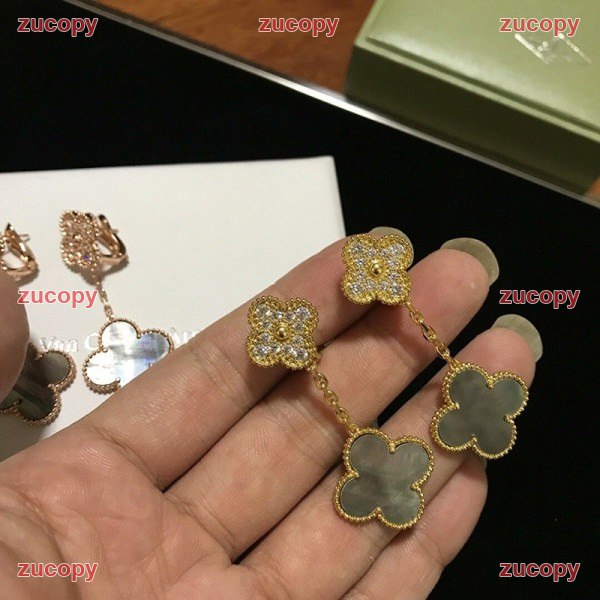 ヴァン クリーフ&アーペル 人気 ヴァン クリーフ&アーペル イヤリング N級品 - ZC-AC-1URTATC 原画像 3