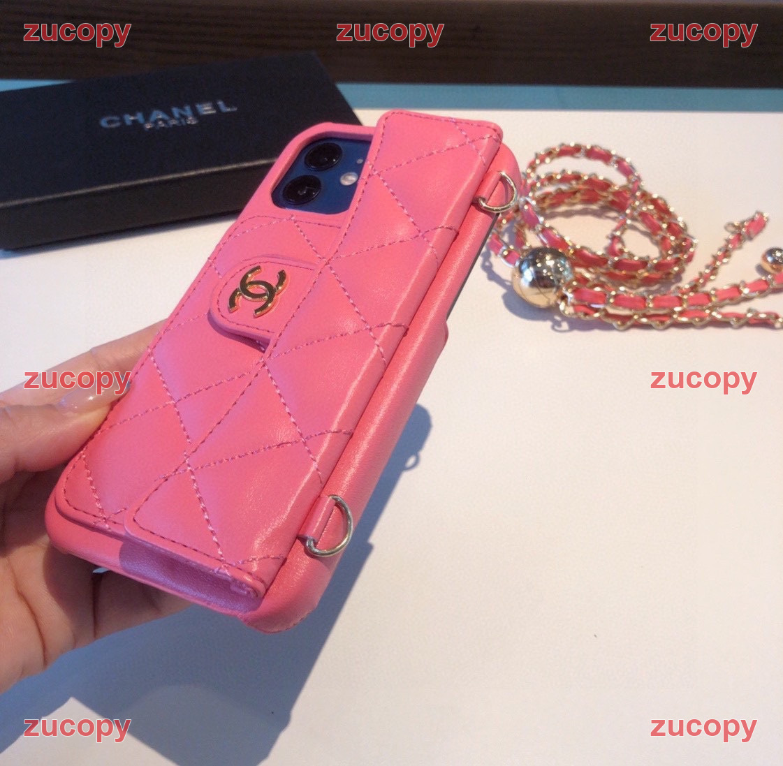 シャネル 格安 シャネル iPhoneケース コピー - ZC-PC-0R4FH4F 原画像 5