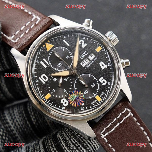 IWC 人気 IWC パイロットウォッチ N級品腕時計 - ZC-WT-18A9M5O 原画像 2